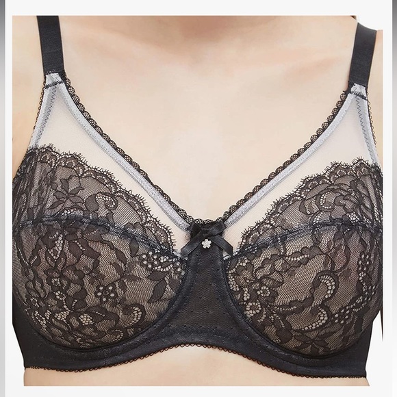 💕Wacoal Lace Non-Padded Underwire Full Coverage Bra💕 - Picture 2 of 13